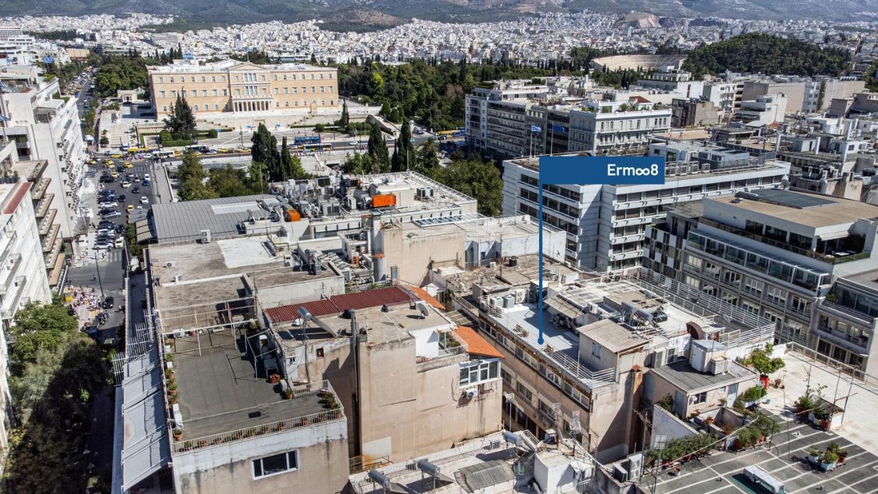 אפרטהוטל Ermoo Athens Modern Living מראה חיצוני תמונה